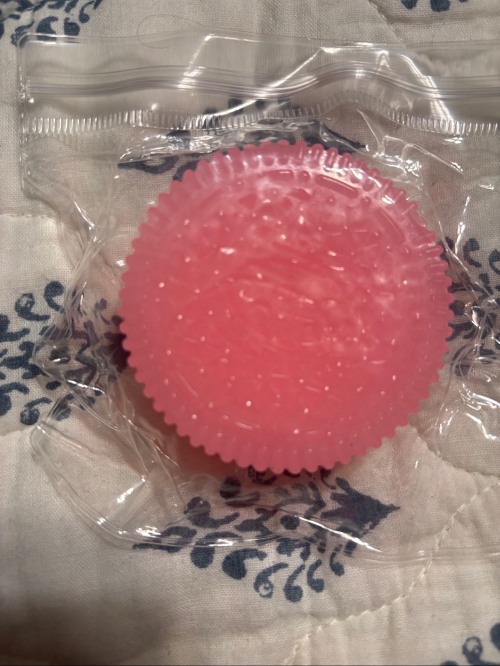 SHEIN Pink Textured Sensory Ball Toy